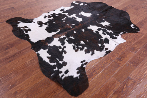 Tricolor Natural Cowhide Rug - X-Large 7'1