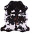 Tricolor Natural Cowhide Rug - X-Large 7'1"H x 6'8"W