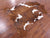Brown & White Natural Cowhide Rug - Large 6'10"H x 5'11"W