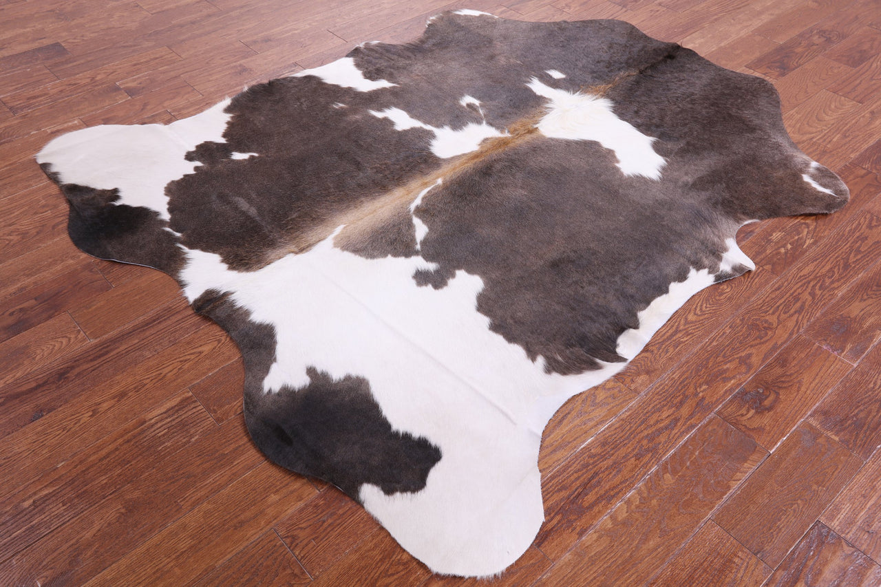 Grey Natural Cowhide Rug - Large 6'8"H x 5'11"W