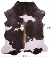 Thumbnail for Grey Natural Cowhide Rug - Large 6'8