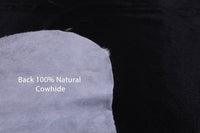 Thumbnail for Black & White Natural Cowhide Rug - Large 7'5