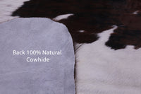 Thumbnail for Tricolor Natural Cowhide Rug - Large 7'3