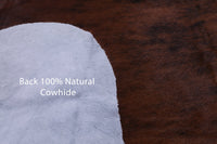 Thumbnail for Brindle Natural Cowhide Rug - XLarge 7'1