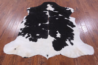 Thumbnail for Black & White Natural Cowhide Rug - Large 6'8