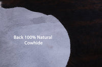 Thumbnail for Tricolor Natural Cowhide Rug - Large 6'7