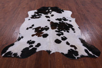 Thumbnail for Black & White Natural Cowhide Rug - Large 6'11