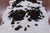 Tricolor Natural Cowhide Rug - Large 6'11"H x 6'6"W