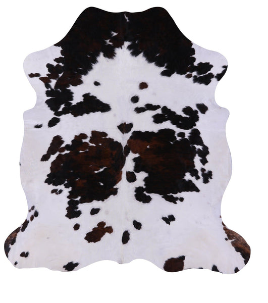 Tricolor Natural Cowhide Rug - Large 6'11"H x 6'6"W