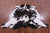 Tricolor Natural Cowhide Rug - X-Large 7'1"H x 6'10"W