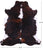 Tricolor Natural Cowhide Rug - Large 6'11"H x 6'3"W