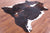 Tricolor Natural Cowhide Rug - Large 6'11"H x 6'3"W