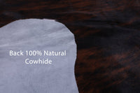 Thumbnail for Brindle Natural Cowhide Rug - Large 7'1