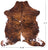 Brindle Natural Cowhide Rug - X-Large 7'1"H x 6'10"W