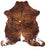 Brindle Natural Cowhide Rug - X-Large 7'1"H x 6'10"W