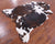 Tricolor Natural Cowhide Rug - Large 6'10"H x 5'8"W