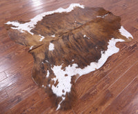 Thumbnail for Brindle Natural Cowhide Rug - Large 6'10