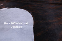 Thumbnail for Brindle Natural Cowhide Rug - Large 7'1