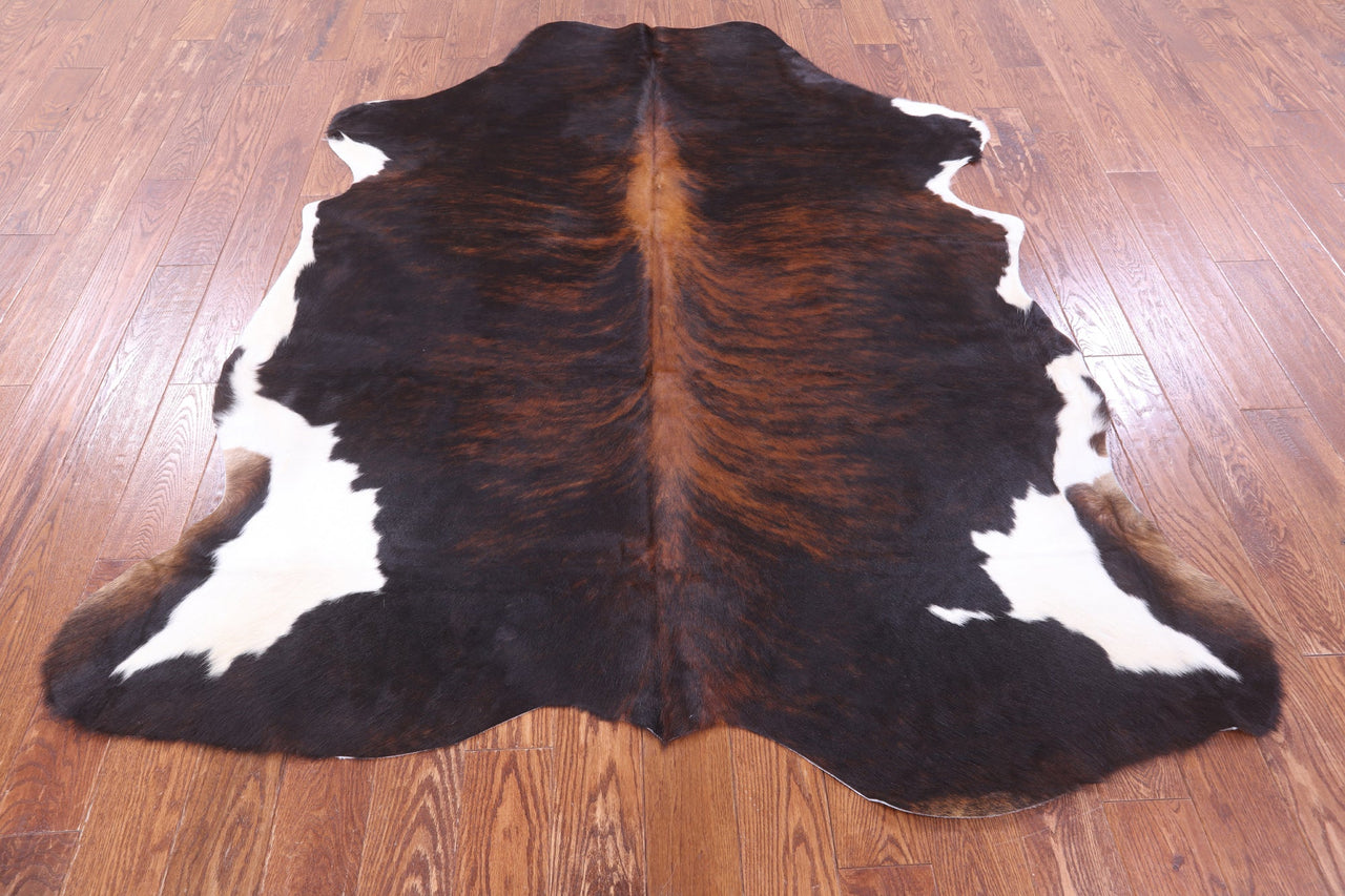 Brindle Natural Cowhide Rug - Large 6'10"H x 6'4"W