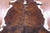 Brindle Natural Cowhide Rug - X-Large 7'2"H x 6'1"W