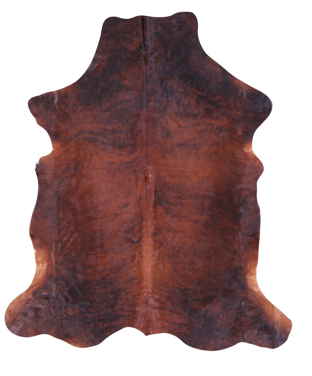 Brindle Natural Cowhide Rug - XLarge 7'0"H x 6'3"W