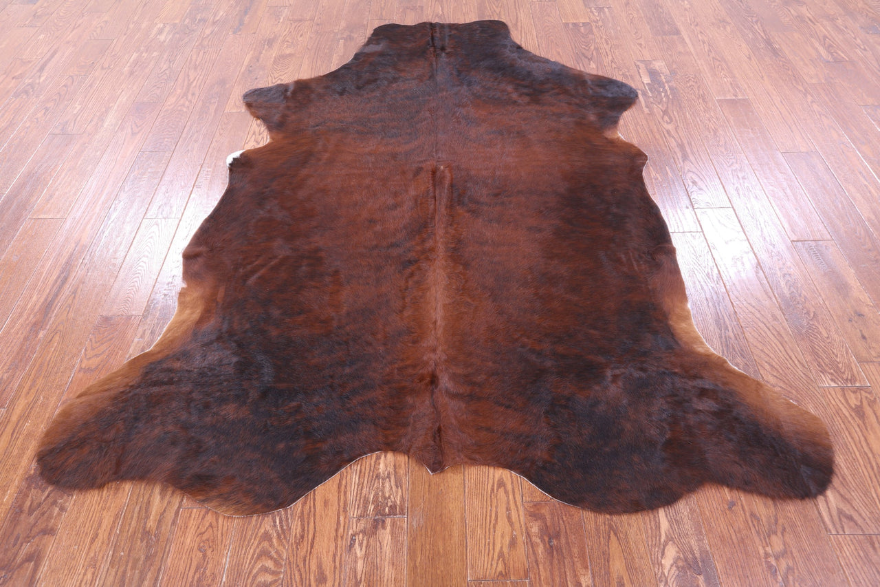 Brindle Natural Cowhide Rug - XLarge 7'0"H x 6'3"W