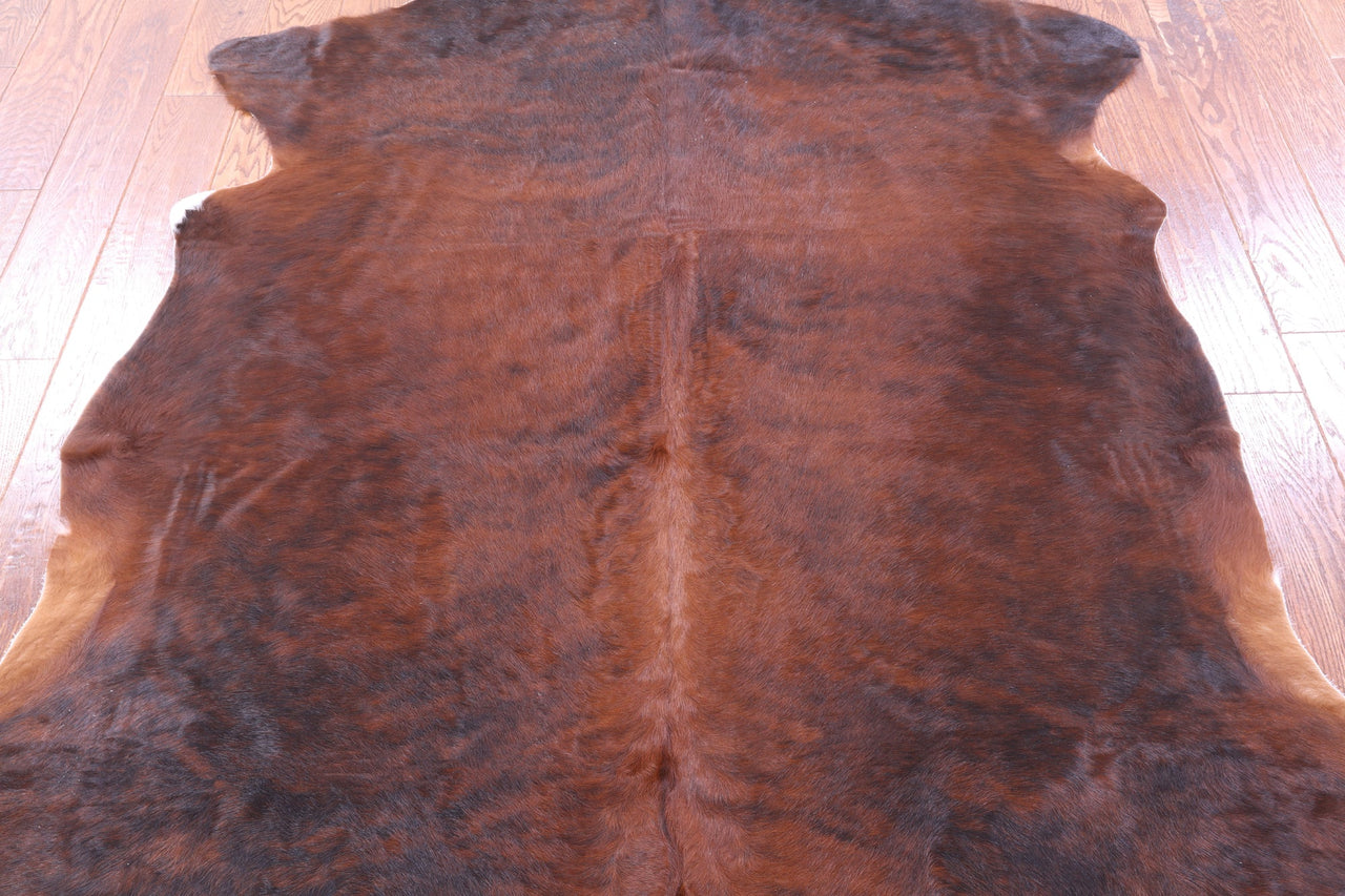 Brindle Natural Cowhide Rug - XLarge 7'0"H x 6'3"W