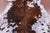 Tricolor Natural Cowhide Rug - Large 6'8"H x 5'7"W