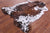 Tricolor Natural Cowhide Rug - Large 6'8"H x 5'7"W