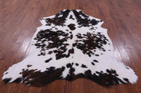 Thumbnail for Black & White Natural Cowhide Rug - Large 6'7
