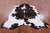 Tricolor Natural Cowhide Rug - Large 7'0"H x 6'10"W
