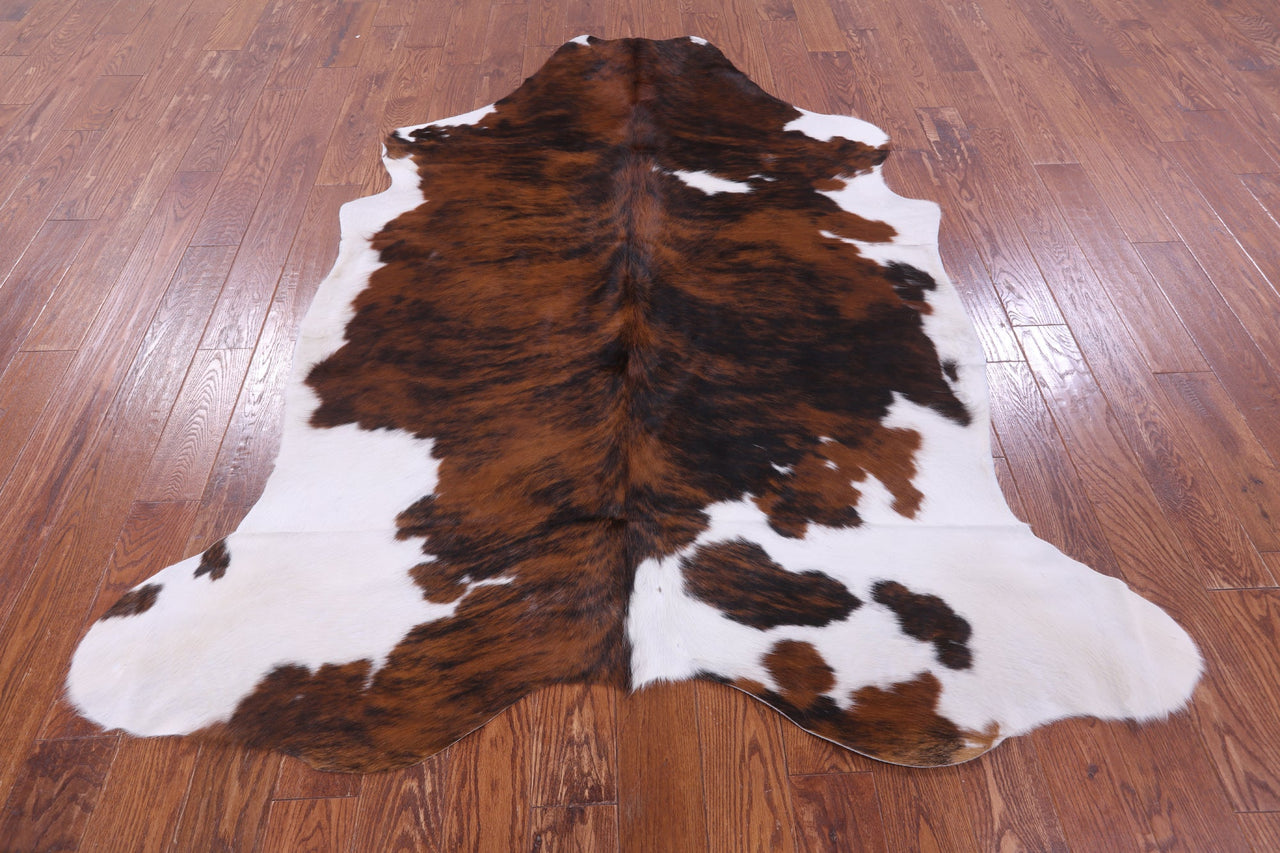 Brindle Natural Cowhide Rug - XLarge 7'2"H x 6'1"W