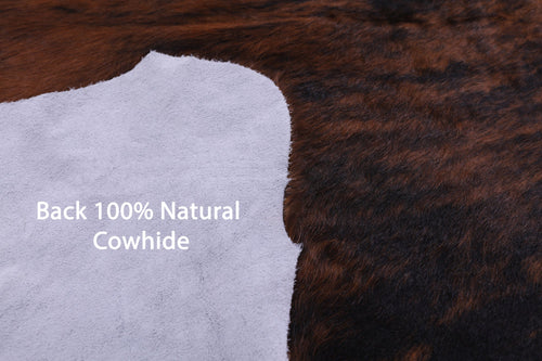 Brindle Natural Cowhide Rug - Large 6'4