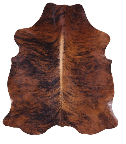 Brindle Natural Cowhide Rug - Large 6'4