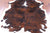 Tricolor Natural Cowhide Rug - Large 6'7"H x 6'2"W