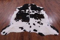 Thumbnail for Black & White Natural Cowhide Rug - XLarge 7'0