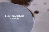 Thumbnail for Tricolor Natural Cowhide Rug - Large 6'9