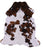 Tricolor Natural Cowhide Rug - Large 6'9"H x 6'2"W