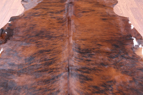 Brindle Natural Cowhide Rug - X-Large 7'1