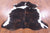Tricolor Natural Cowhide Rug - Large 6'5"H x 6'1"W