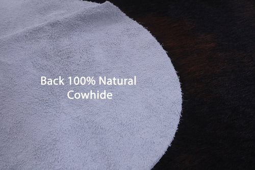 Tricolor Natural Cowhide Rug - Large 6'5