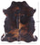 Brindle Natural Cowhide Rug - Medium 6'3"H x 5'7"W