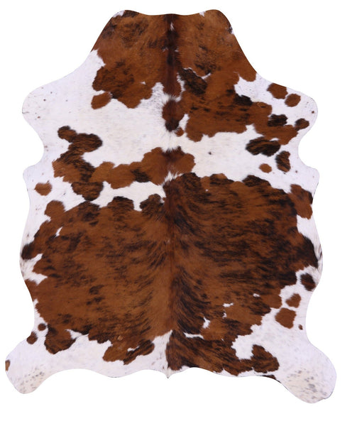 Brindle Natural Cowhide Rug - Medium 6'3"H x 5'7"W