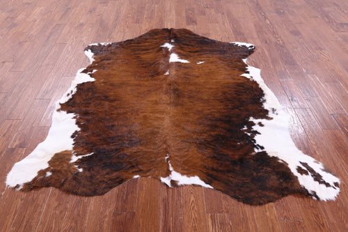 Brindle Natural Cowhide Rug - Large 6'5