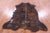 Brindle Natural Cowhide Rug - Large 7'0"H x 6'1"W