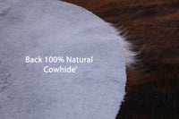 Thumbnail for Brindle Natural Cowhide Rug - Large 6'11