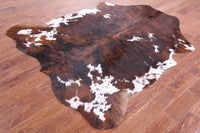 Thumbnail for Brindle Natural Cowhide Rug - Large 6'6