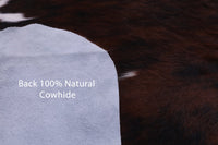 Thumbnail for Brindle Natural Cowhide Rug - Large 6'6
