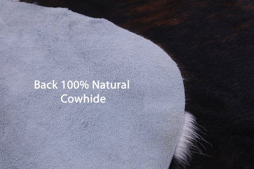 Brindle Natural Cowhide Rug - Large 6'7