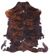 Thumbnail for Brindle Natural Cowhide Rug - Large 6'7